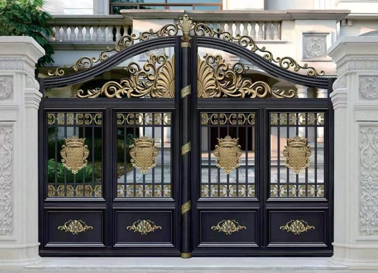 北京别墅院门定制款铝合金材质